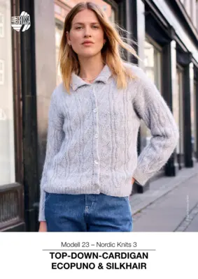9410320_M23 Model 23 – Nordic Knits 3: Top-Down-Cardigan